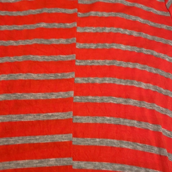 J mode USA - size medium - maxi dress - orange/coral and gray - Picture 13 of 13